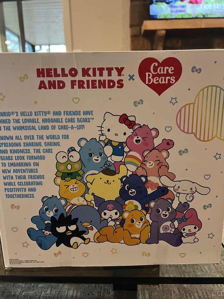 Hello Kitty and Friends x Care Bears Cheer Bear Box Set Target Plush ...