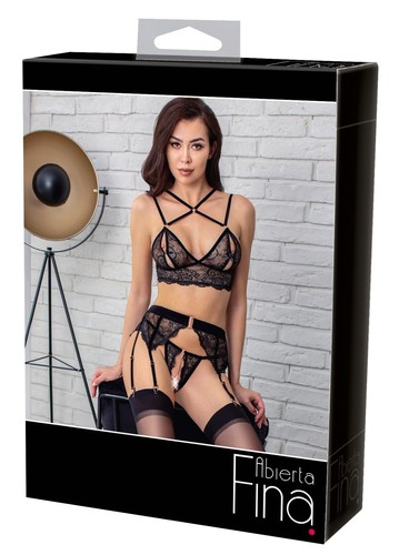Set: BH, Strapsgurt und String ouvert S bis XL o2213966 - Picture 12 of 22