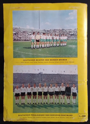 Bergmann 1965/66 Beckenbauer Müller Netzer Vogts original complete all Rookies! - Bild 2 von 24