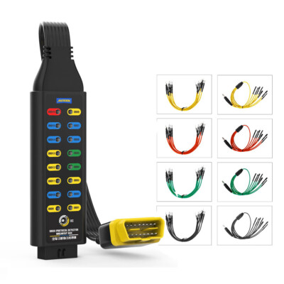16PIN OBD2 Breakout BOX OBDii Auto Protocol Signal inklusiv Bananen Stecker 