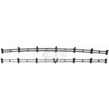 Lüftungsgitter Stoßfänger rechts oben für Opel Astra G Bj. 97-04