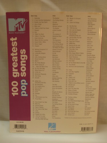 Chitarra Mtv 100 Greatest Pop Songs Easy con tab - Foto 2 di 7