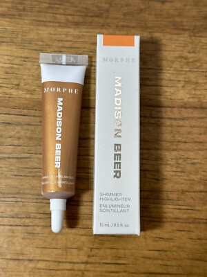 Morphe x Madison Beer Shimmer Highlighter Shade Enter Galactic Bronze NIB New!