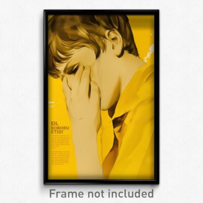 German Movie Poster Boy Feeling Sorrow, Yellow Yellow Dress (Art