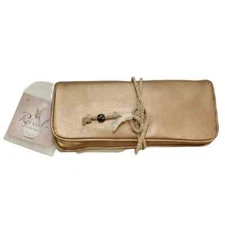 Reveal by Halle Berry Gold Cosmetic Pouch