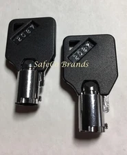 Sentry Safe Keys W/Key Codes 2001 - 2100 SafeCo Brands 2-Keys