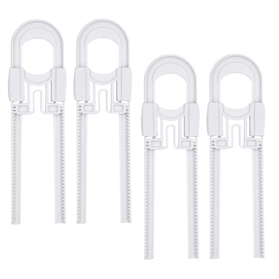 4 Pcs Safety for Kids Child Locks Baby Proof Security White eBay