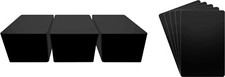 600 Black DVD Case Bin Index Divider Cards - 5-5/8" x 8-1/2" Heavy Duty 20 mil