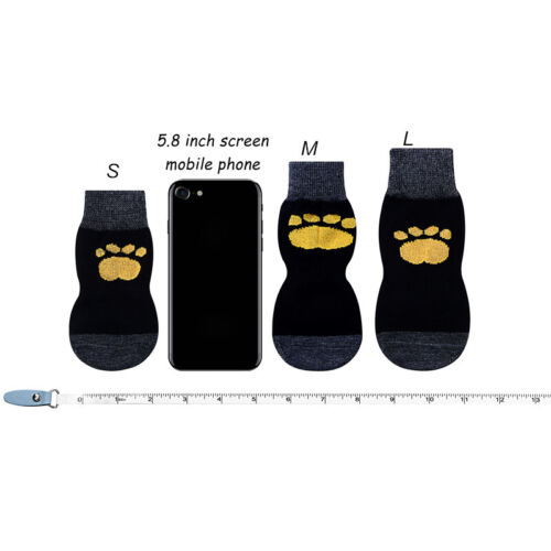 6pcs Dog Shoes Anti-slip Boots Sock for Small Medium Large Pet Paw Protector - Picture 6 of 8