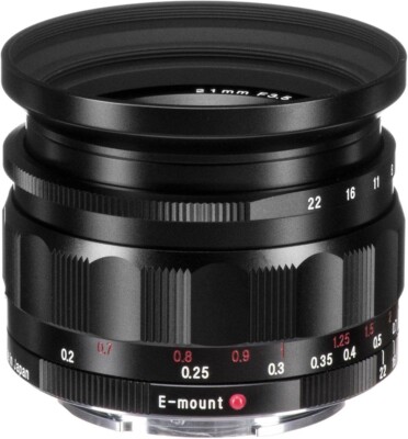 VOIGTLANDER Color-Skopar 21mm f/3.5 Aspherical Single Focus Lens