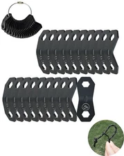 Aluminum Alloy Rope Tensioner Tent Guyline Cord Adjuster for Camping Hiking