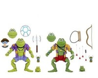 Teenage Mutant Ninja SchildkröTen Tmnt Cartoon Genghis & Rasputin Frog 2-Pack