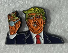 Funny Trump Election Enamel Pin