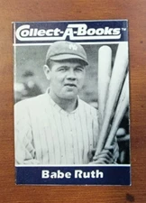 1990 CMC Collect-A-Books Babe Ruth New York Yankees 10 of 36 -RARE LIST PRICE $5