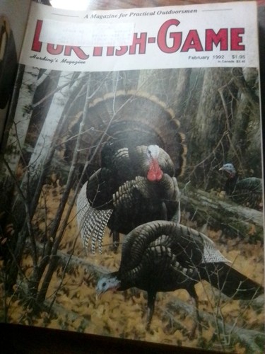 Fur Fish And Game Hardcover Binder Bound Complete CA Dept Fish & Game 1992 Rare - Picture 4 of 11
