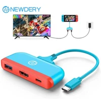 Switch Dock TV Dock for Nintendo Switch Portable Docking Station USB C to 4K HDM