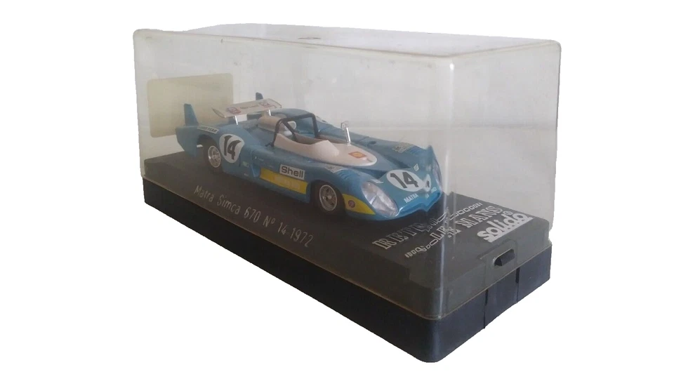MATRA SIMCA 670 N. 14 1972 SOLIDO SCALA 1/43 - Immagine 2 di 3