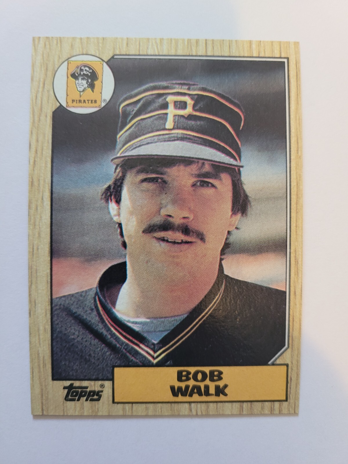 1987 TOPPS BOB WALK #628 NM