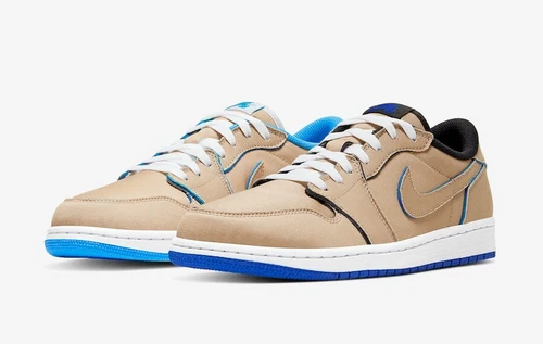 2019 Nike SB Air Jordan 1 Retro Low QS SZ 9 Lance Mountain Desert Ore CJ7891-200
