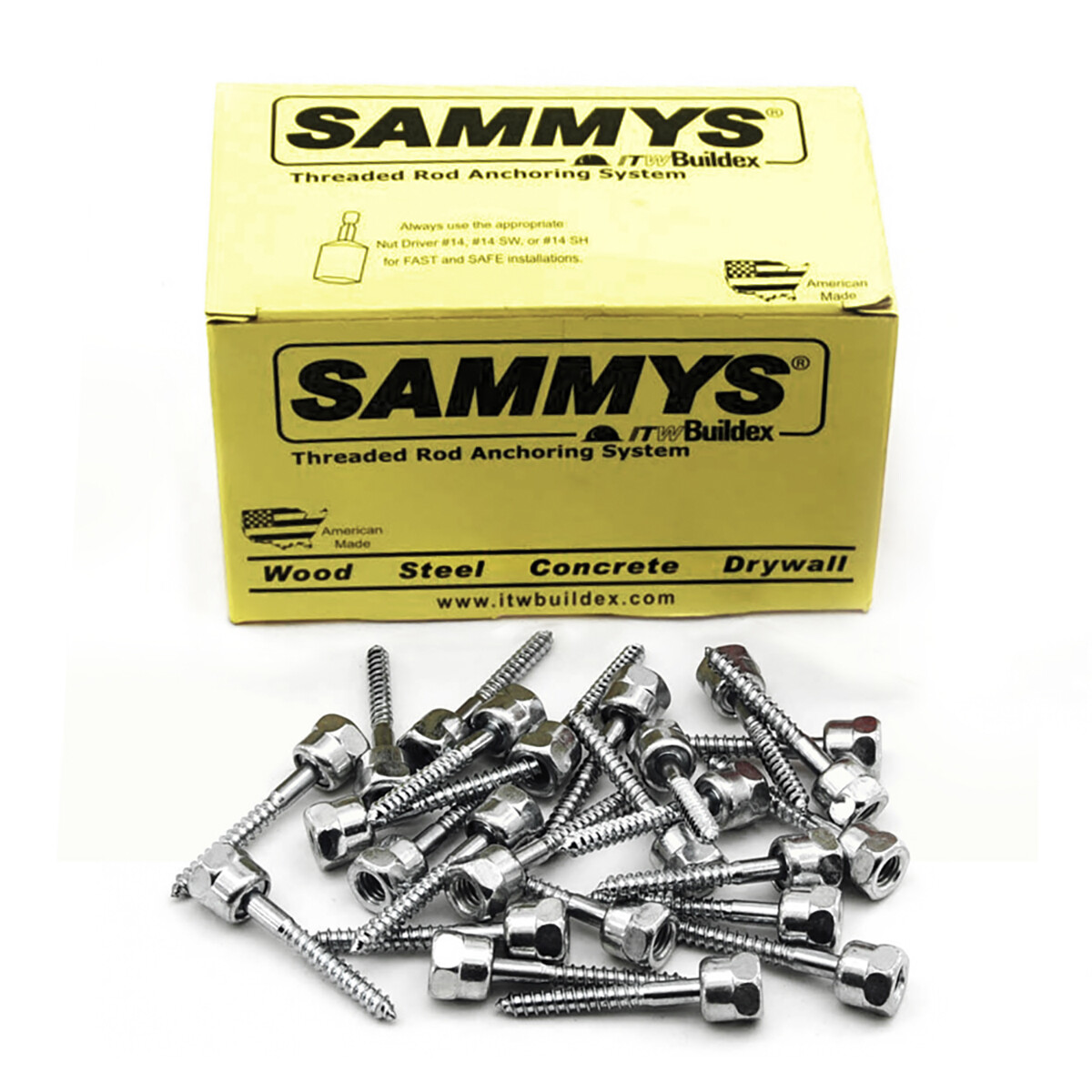 Sammys Vertical Rod Anchor Screw 1/2