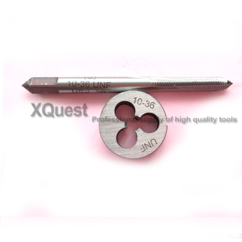 7/16-27 UNS HSS Tap & Die Set – Right Hand Thread, High Speed Steel, For Carbon & Alloy Steel, Cast Iron, And Non-Ferrous Metals