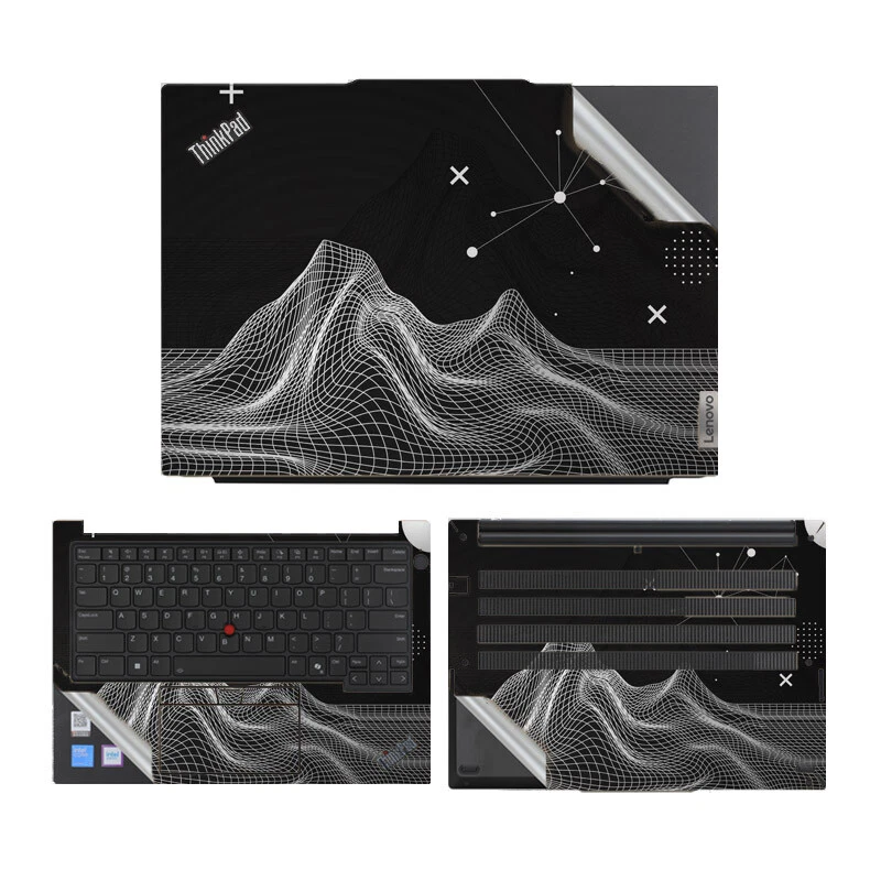 Pre-Cut Skin Cover for Thinkpad E14 L14 Gen 7 6 5 4 Palmrest Film Sticker 2025 - Image 4 of 4