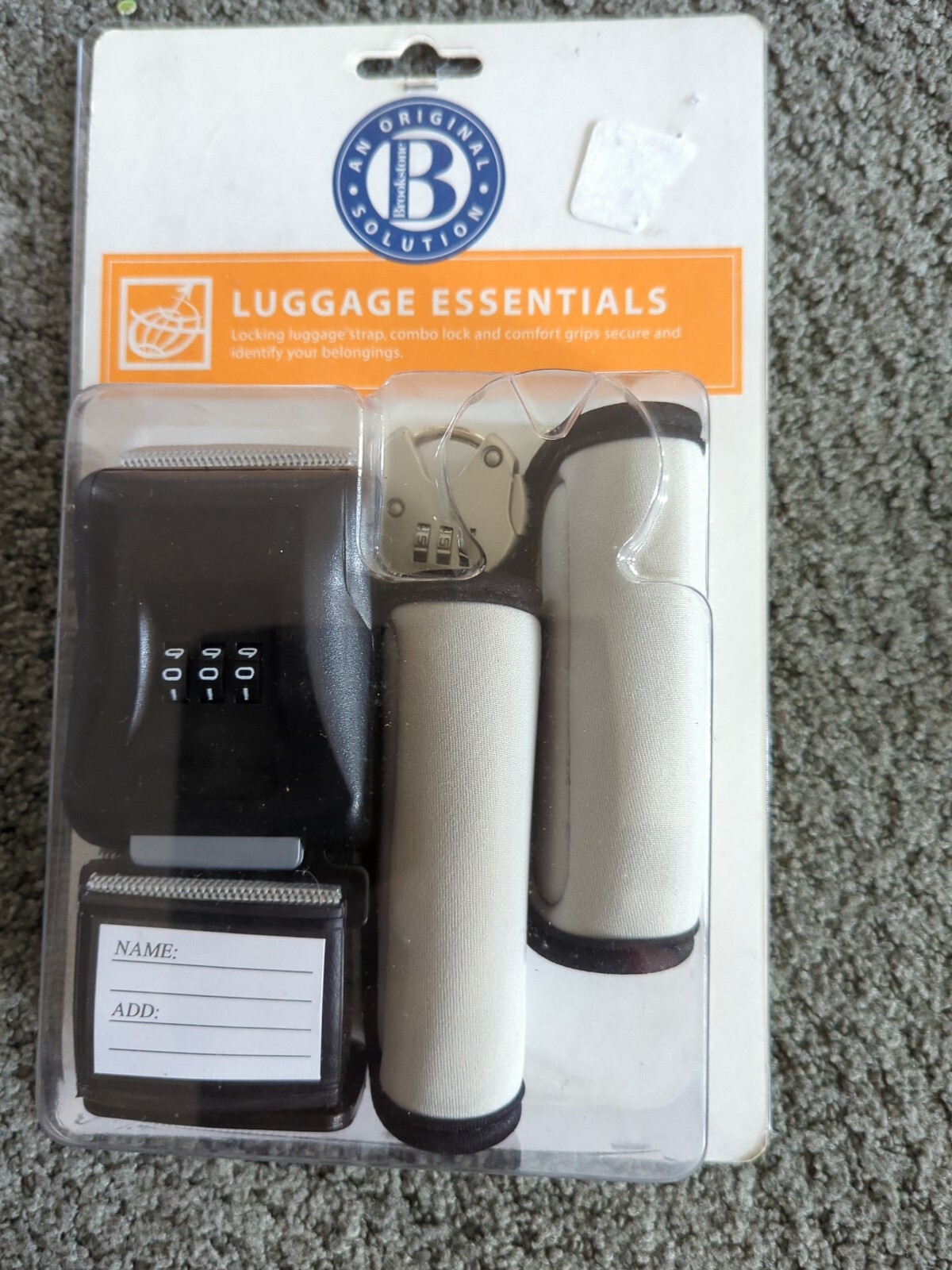 Brookstone Original Luggage Essentials locks etc security eBay