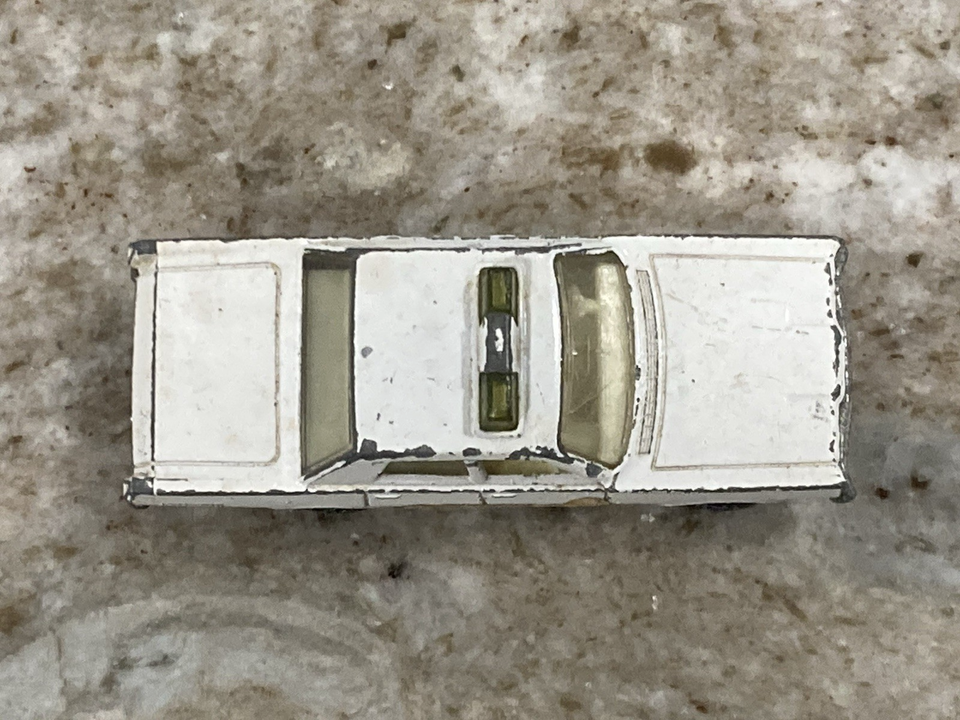 Vehicle Cop Check Mercury Park Lane White Police Car Matchbox Series Lesney Diecast B808 ...