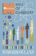 Monsanto Hall of Chemistry Tomorrowland Magic Kingdom Poster Print GLOSSY 11x17
