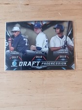 2019 Bowman Chrome Riley Greene Casey Mize Draft Progression #DPR-DET Tigers 