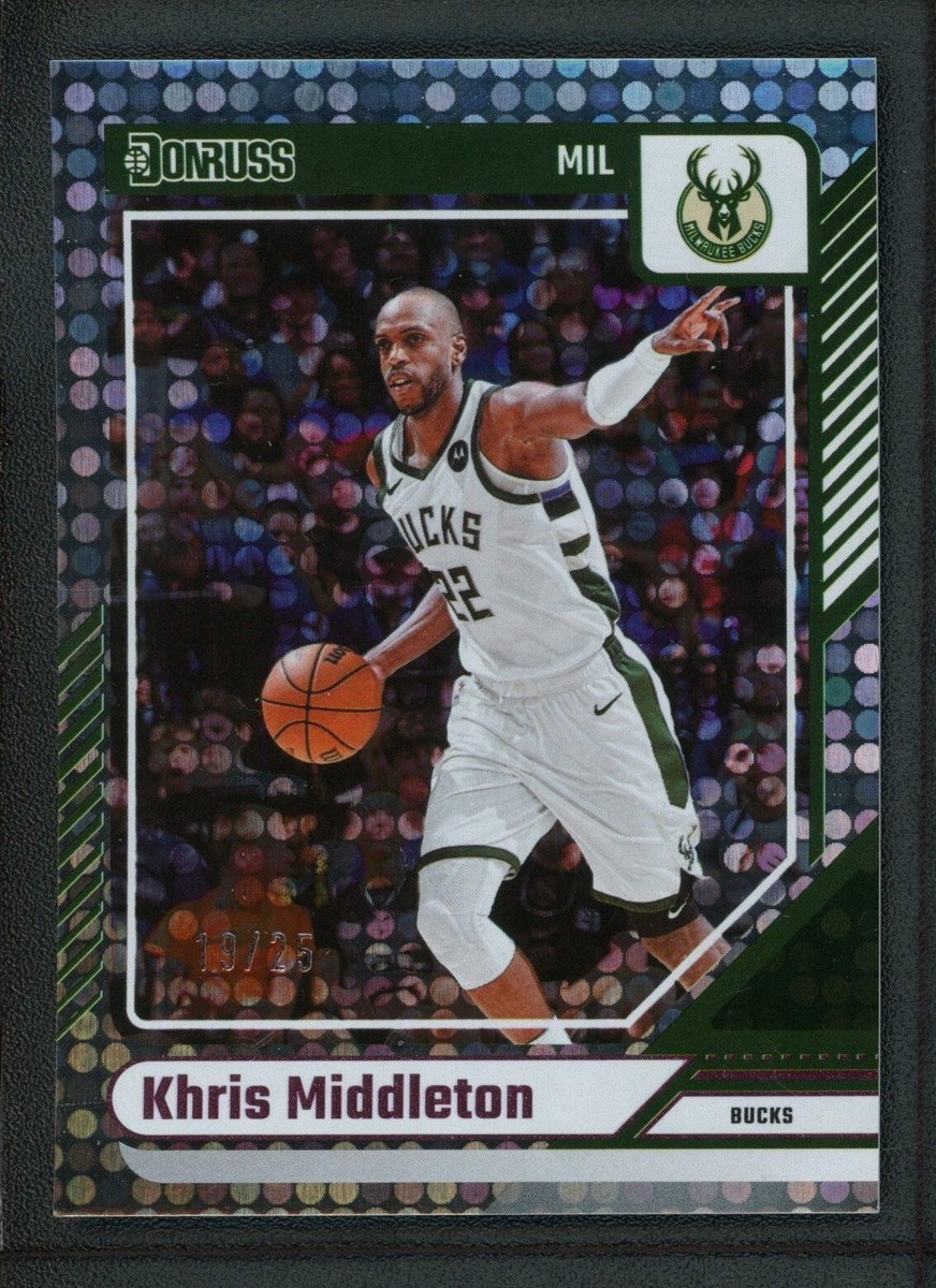 その他 Khris Middleton rc auto panini 2024-25 Panini Select #161 Khris Middleton /299 Light Sky