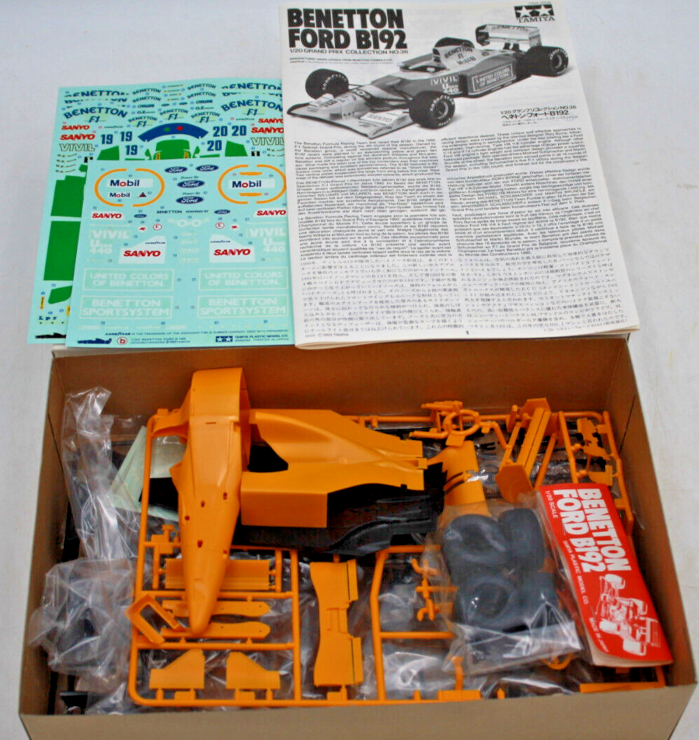 TAMIYA Mini F-1 BENETTONB192★売り切りセール★ TAMIYA Mini F-1 BENETTON B192 未使用 TAMIYA 1/10 RC BENETTON