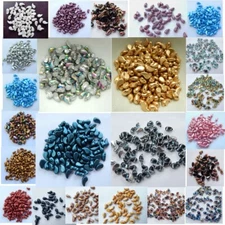 Zoliduo Left -Choose Color- (30 Beads) Czech Glass