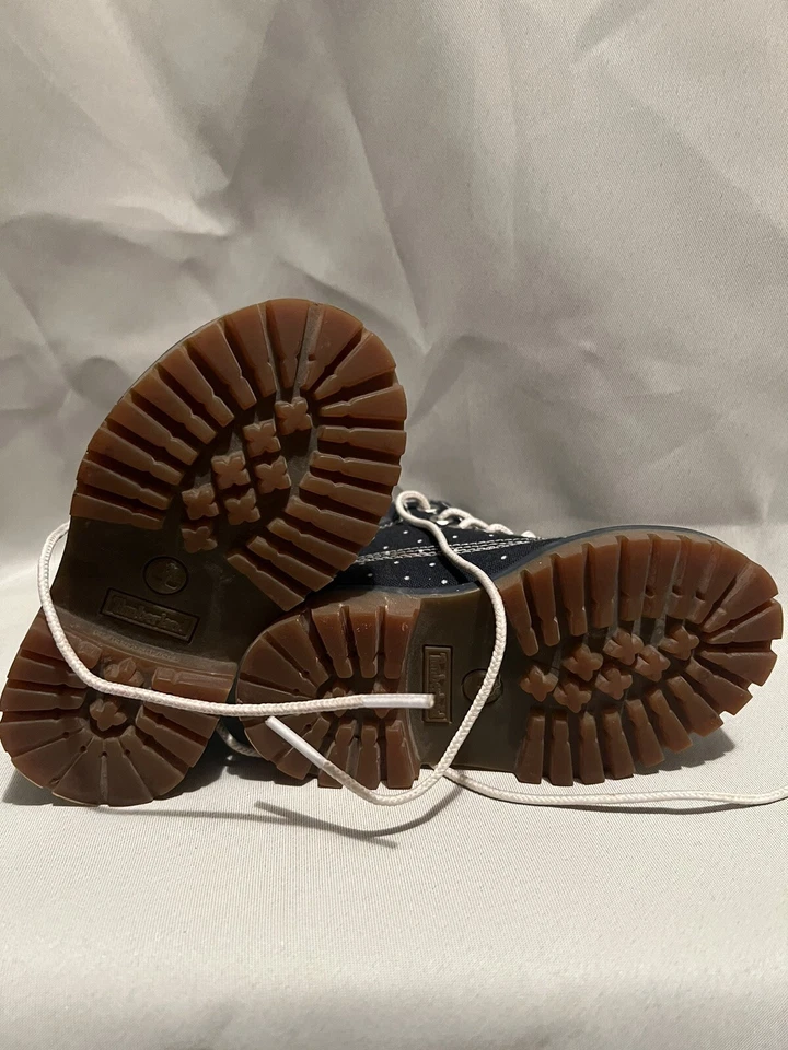 Botas Timberland ponto marinho infantil tamanho 6C - Imagem 3 de 3