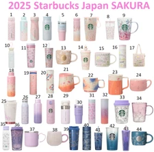 Starbucks Japan 2025 SAKURA Cherry Blossom Tumbler Bottle Mug Glass 【US STOCK】