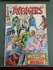 The Avengers #81 Marvel Comics 1970 Second Appearance of Red Wolf