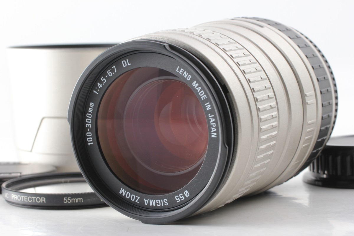 Exc+5] Sigma Zoom 100-300mm F4.5-6.7 DL AF Lens For