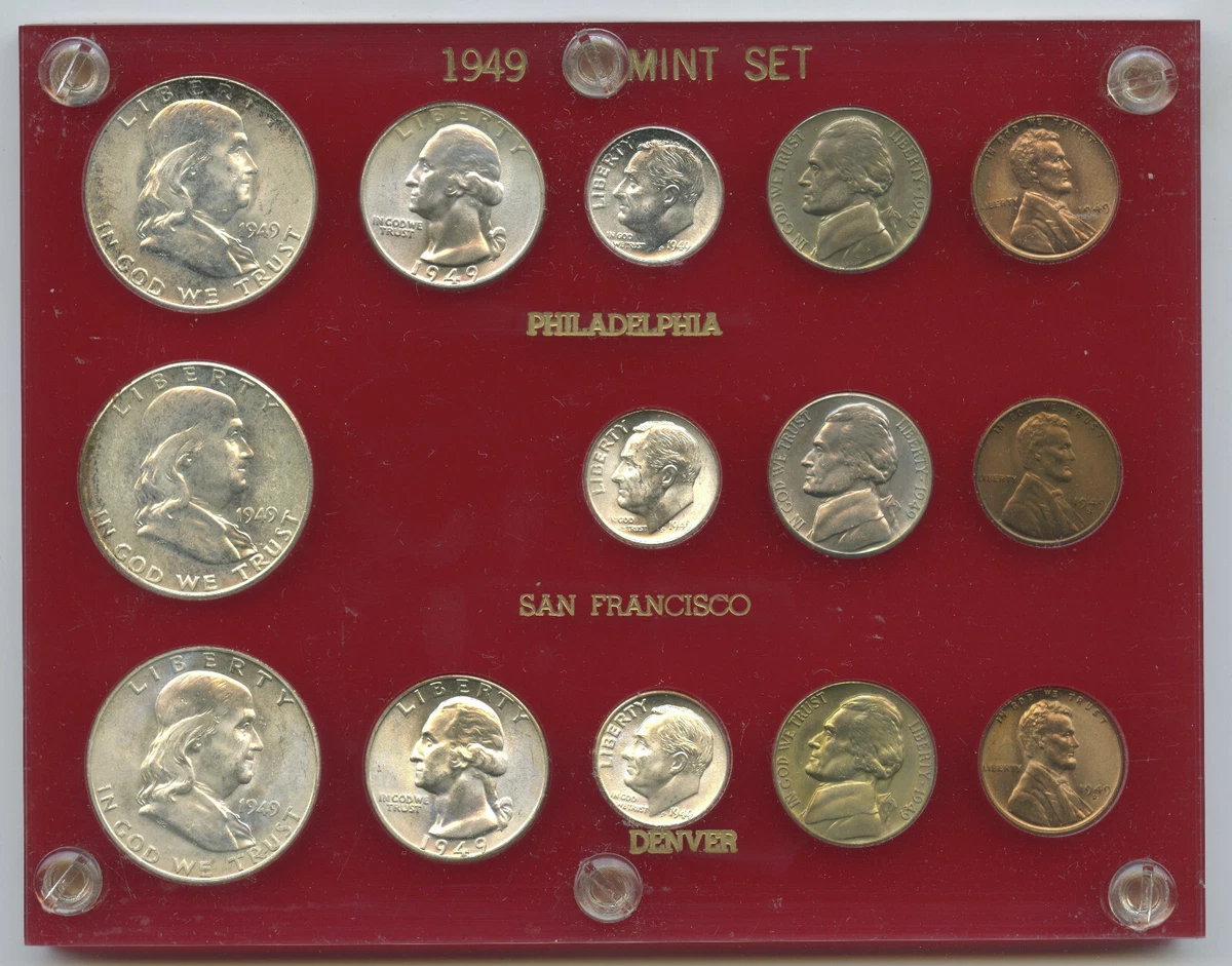 U.S. Mint Certified US Coin Mint Sets 1949 Year for sale | eBay