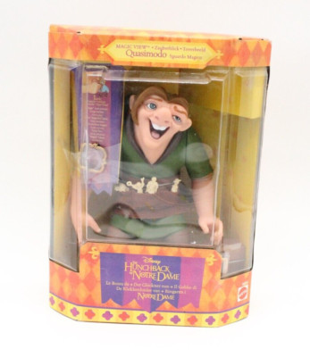 Quasimodo Glöckner Norte Dame Spielzeug Action Figur 25cm Mattel 1995 NEU OVP