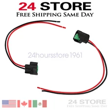 For Honda Toyota Fog Light Bulb Lamp Connector Socket Plug Wire Pigtail 03-2022