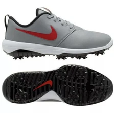Nike Roshe G Tour Golf Shoes Gray/Red/White AR5580-003 Men’s Sz 7.5