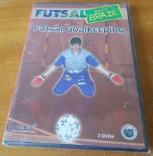 Futsal: Goalkeeping (DVD) Reedswain soccer video Prospero Brum Paoli de Souza