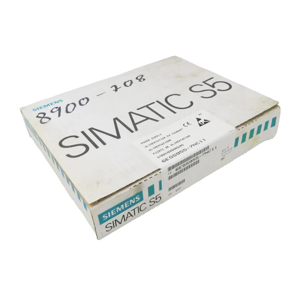 SIEMENS SIMATIC S5 6ES5955-7NC11 6ES5 955-7NC11 STROMVERSORGUNG Vers: 2 -sealed- - Bild 2 von 3