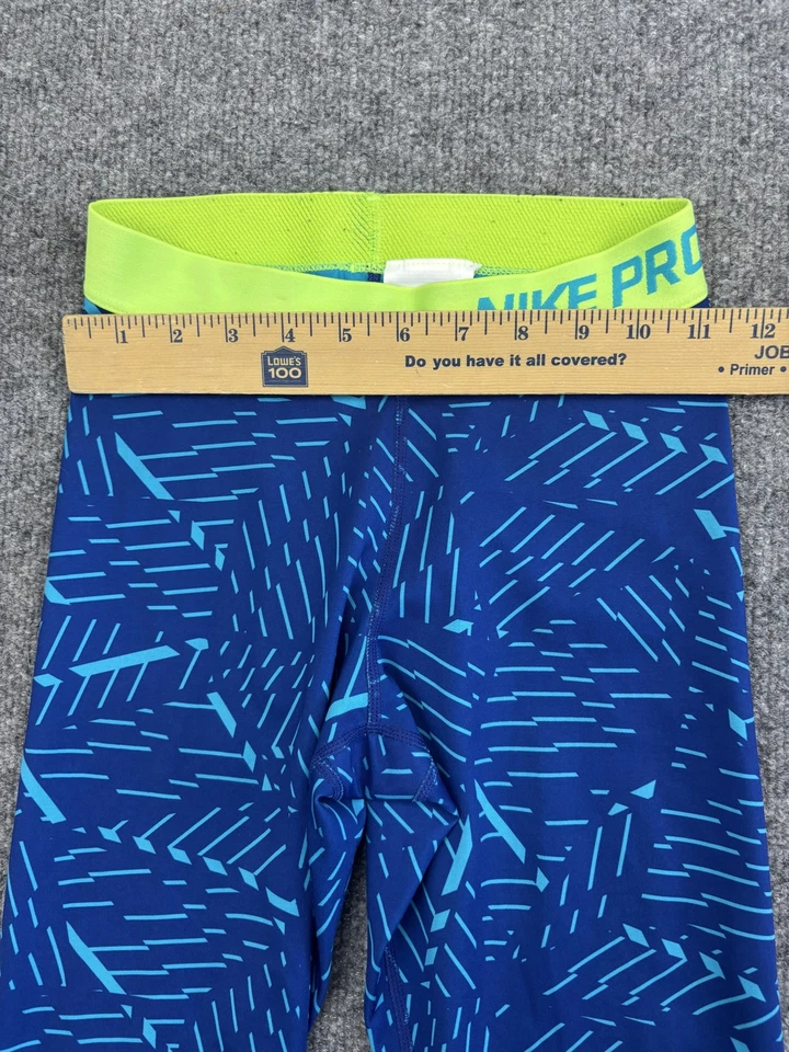 Nike Pro Compression Capri Pants XS Youth Dri-FIT Athletic Tights Running Gym - Image 4 of 4