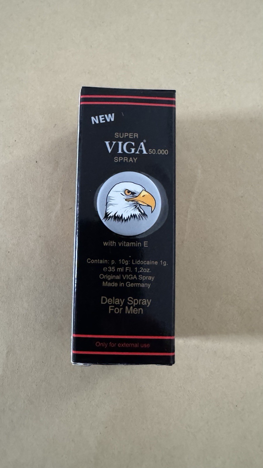 Super Viga 50.000 – Verzögerungsspray für Männer (45 ml