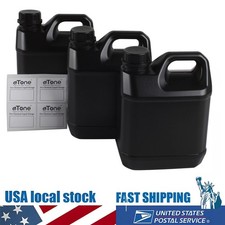 3x 2L Darkroom Chemical Storage Bottles For B/W Film Photo Developing Processing