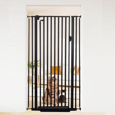 59  Extra Tall Cat Gate for Doorway  29.4-33.4  Wide Pet Gate,