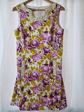 Nine West Dress Purple Floral Size 10