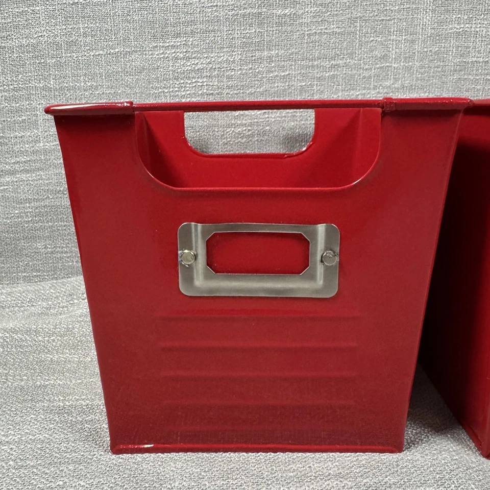 (2) Drawer organizers | Locker Room | Red | Sports Theme | Desk | Closet | Decor - Image 4 of 4