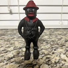 Give Me A Penny Cast Iron Bank Penny Bank 6”